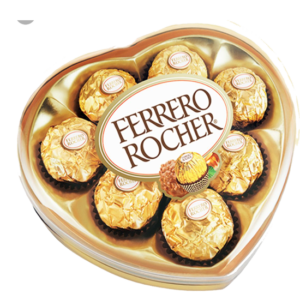 Ferrero rocher corazón de 100grs