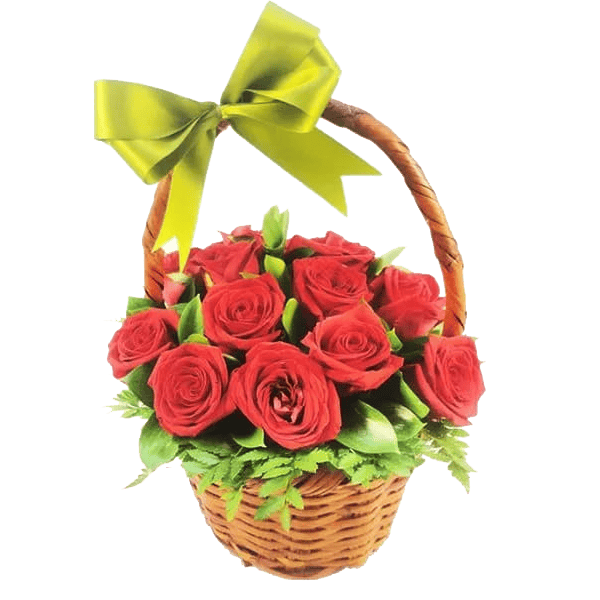 Canasto con 25 rosas Canasto con 25 rosas
